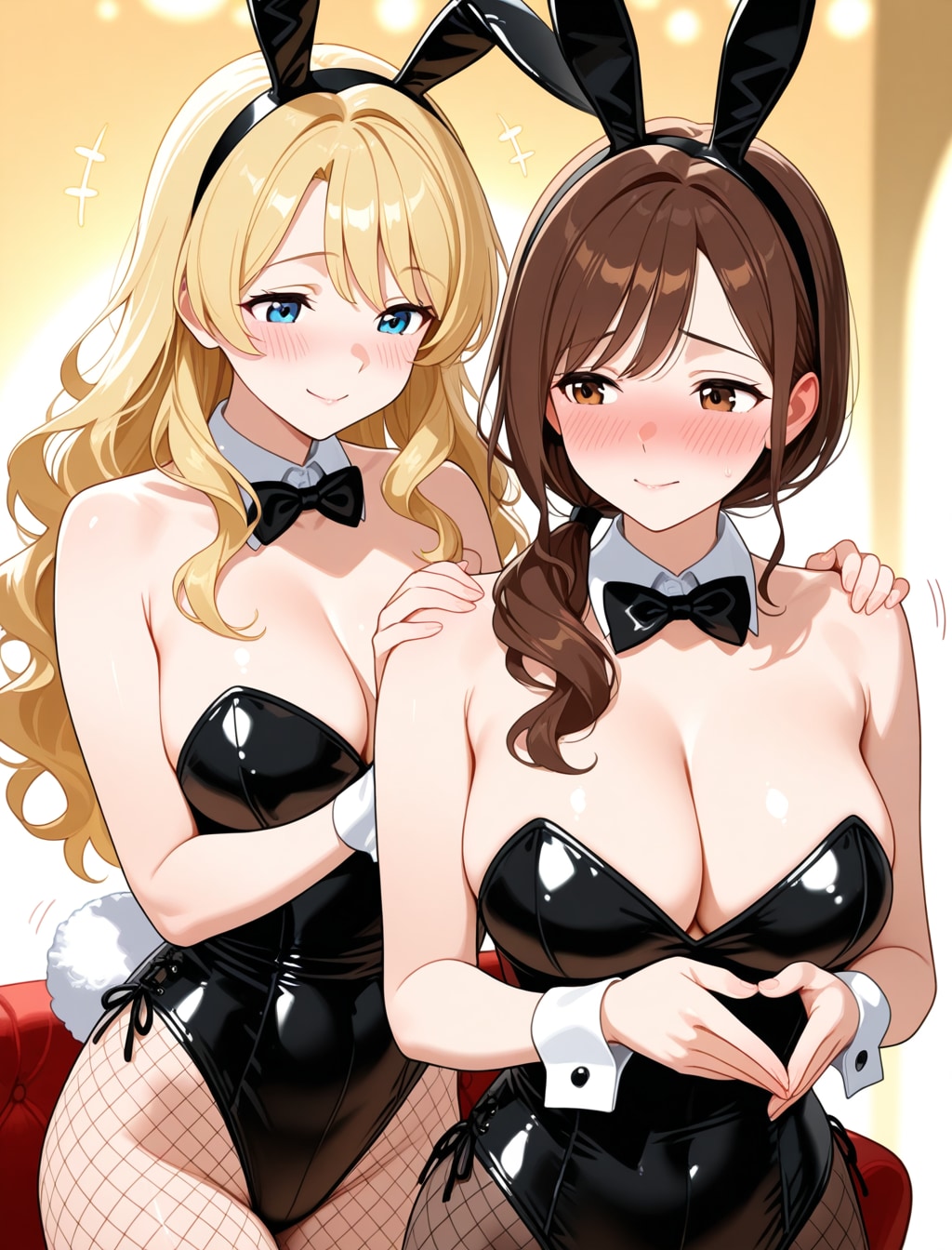【澄香×エマ 】バニーガール（逆転バージョン）