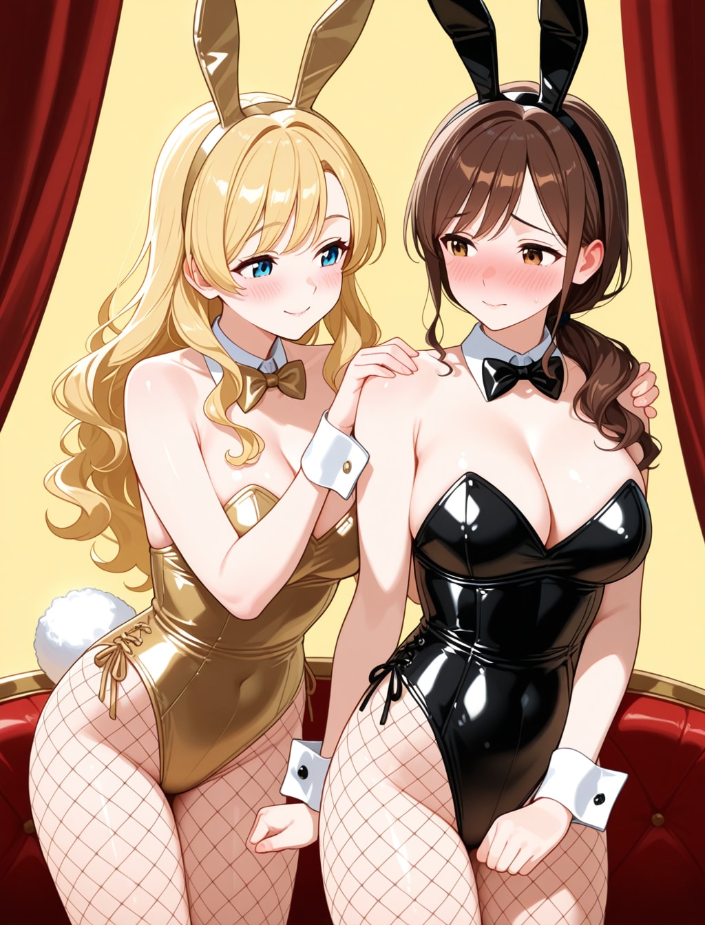 【澄香×エマ 】バニーガール（逆転バージョン）