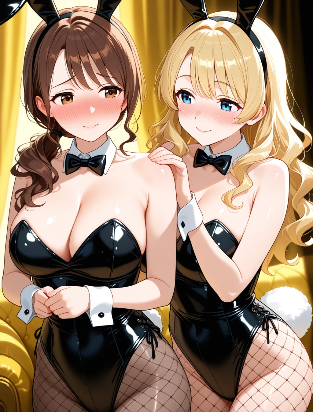 【澄香×エマ 】バニーガール（逆転バージョン）