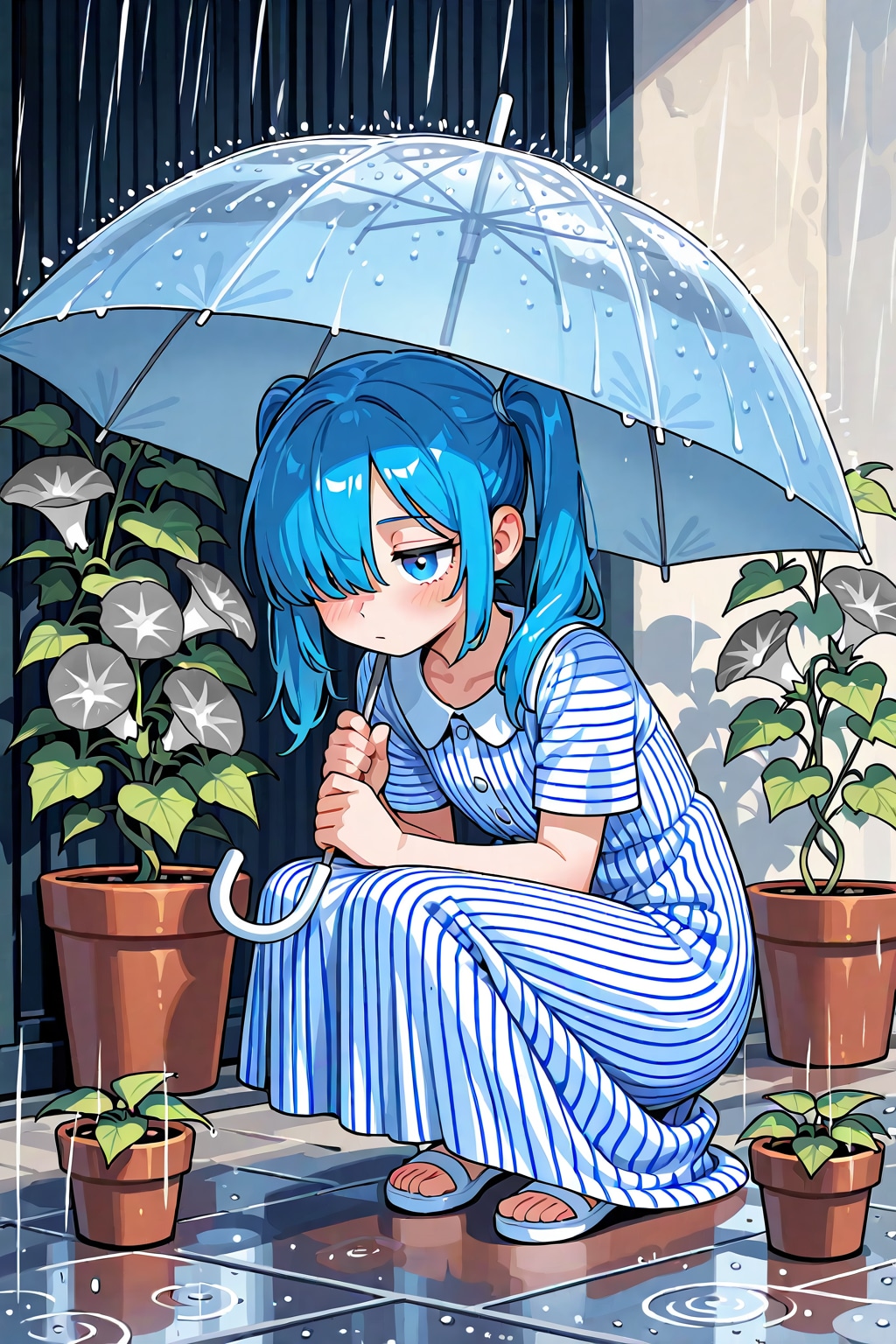 雨ニモマケズ🌬️☔