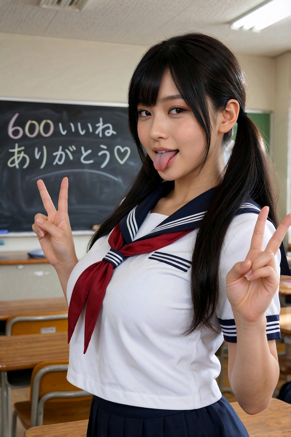 600いいねありがとうちゃん