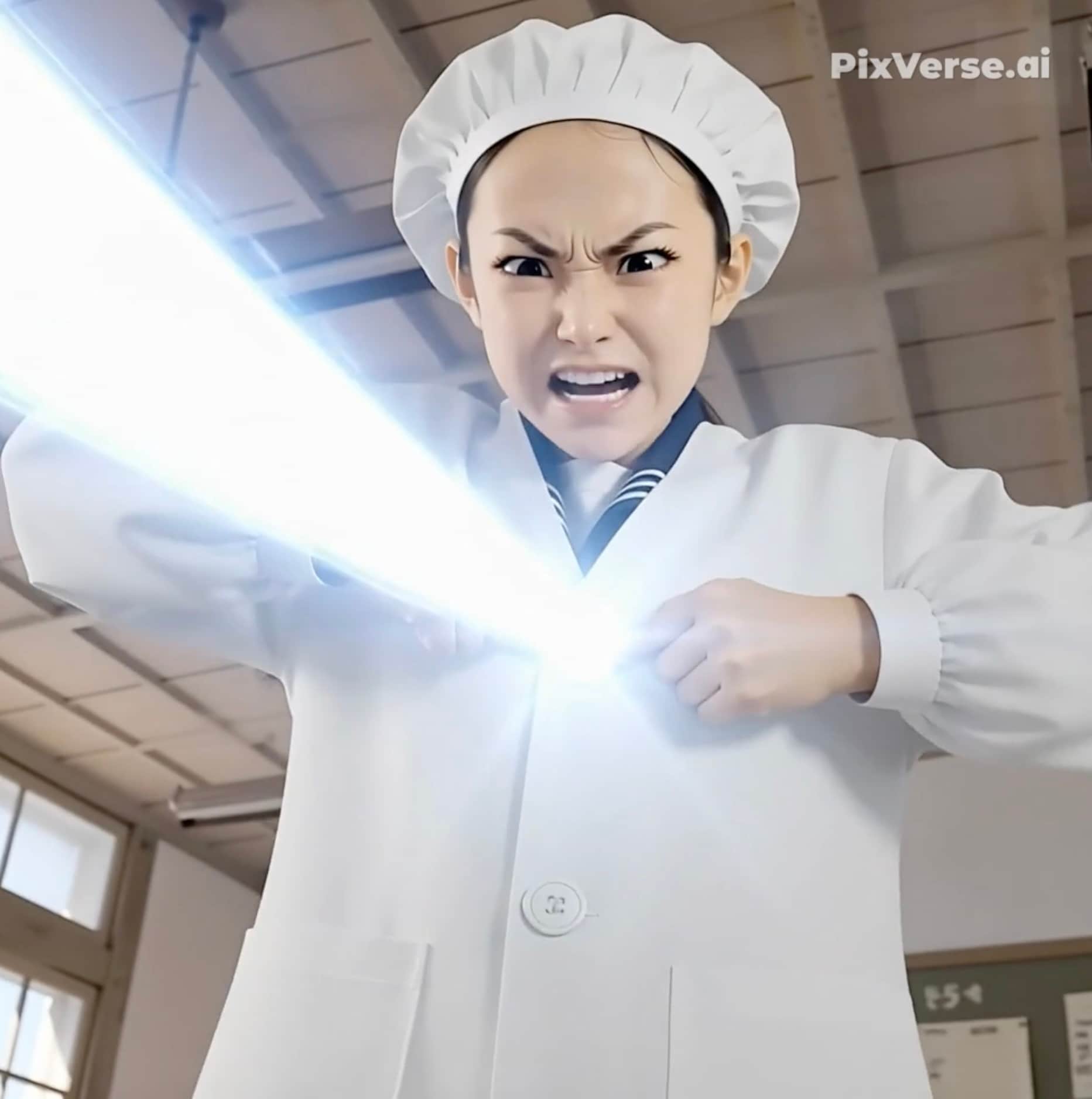 給食当番（戦闘編7） | の人気AIイラスト・グラビア