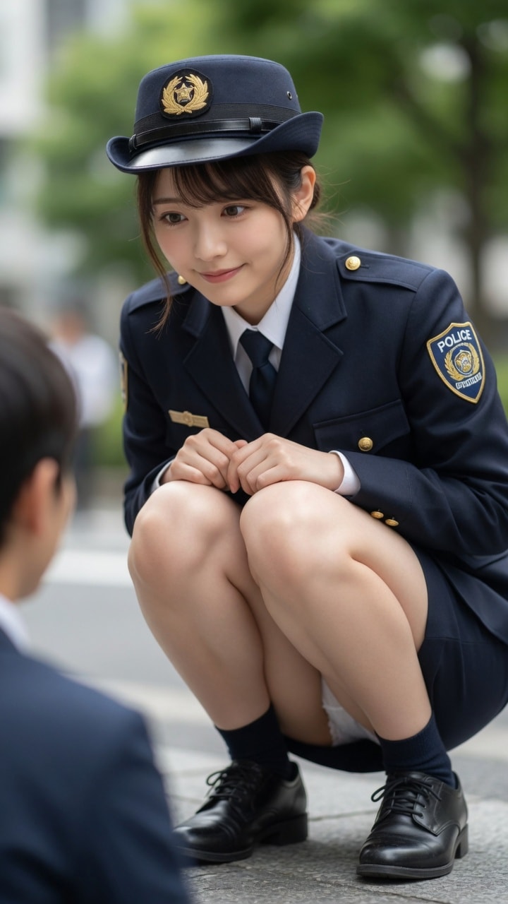 婦警のパンティー