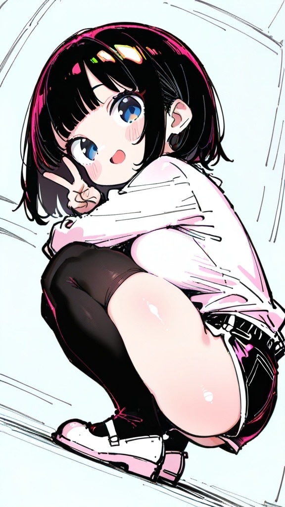 ぴぃす✌️ | の人気AIイラスト・グラビア