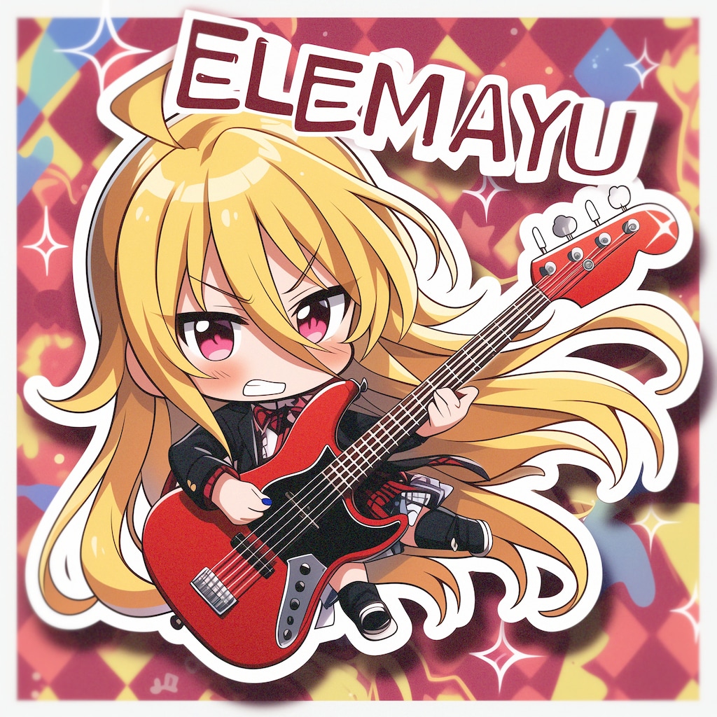ELEMAYUステッカー（4枚）