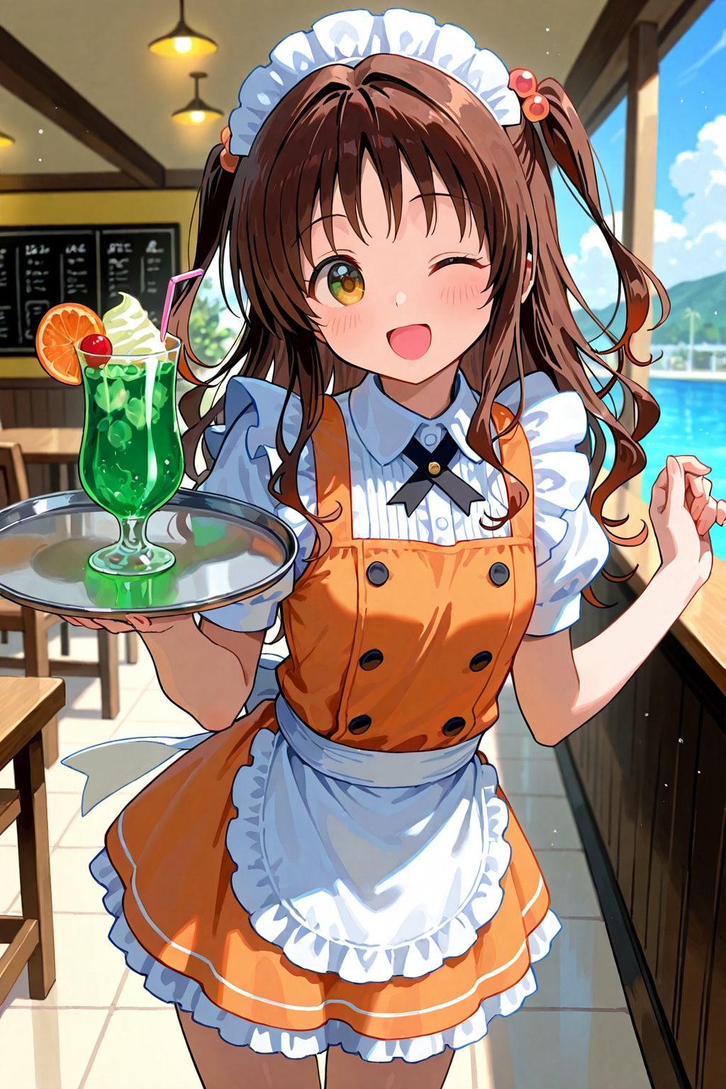 ウエイトレス美柑ちゃん