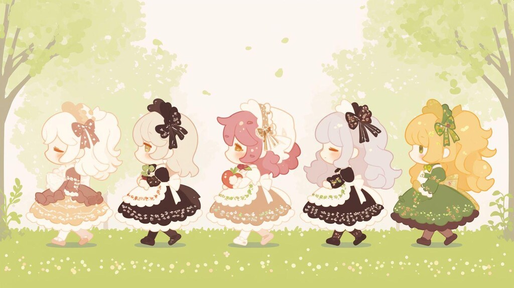 トマト畑のメイドちゃん