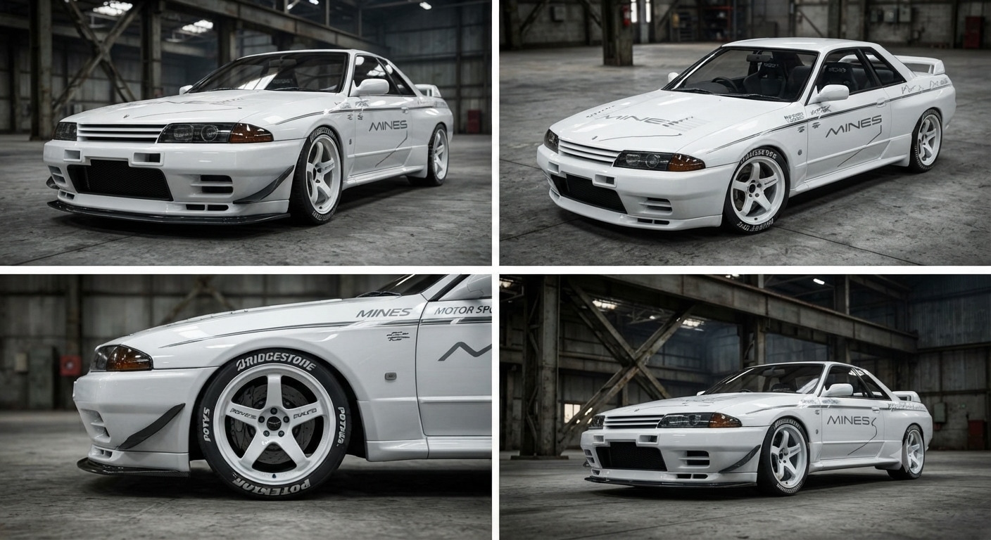 マインズR32GT-R | の人気AIイラスト・グラビア