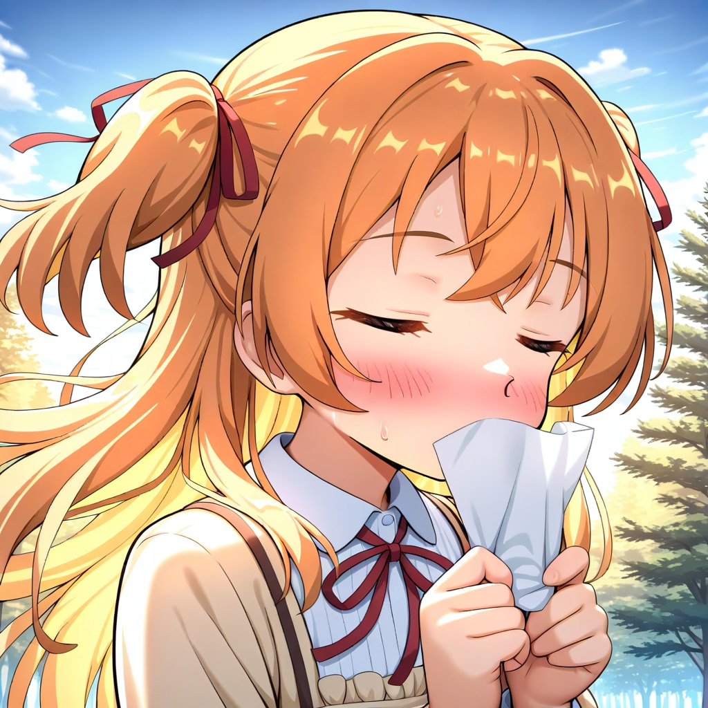 花粉症に気をつけて | の人気AIイラスト・グラビア