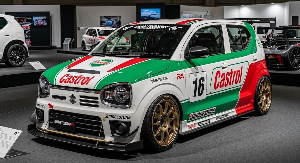 カストロールアルトワークスレーシングカー