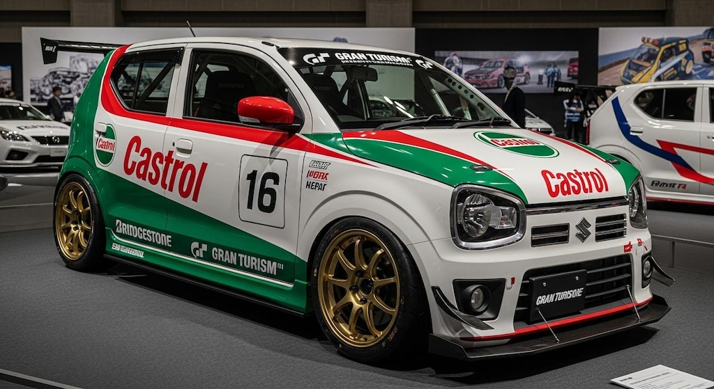 カストロールアルトワークスレーシングカー