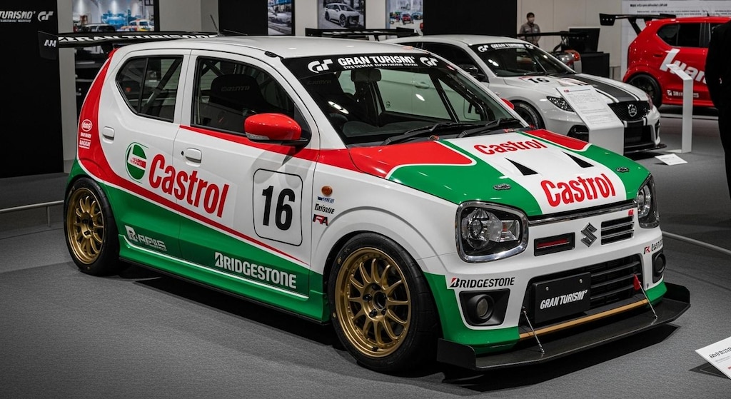 カストロールアルトワークスレーシングカー
