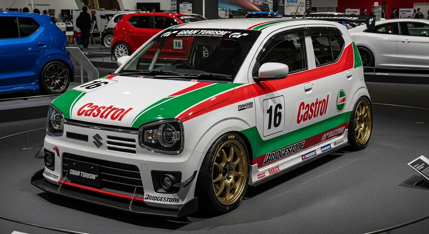 カストロールアルトワークスレーシングカー | の人気AIイラスト・グラビア