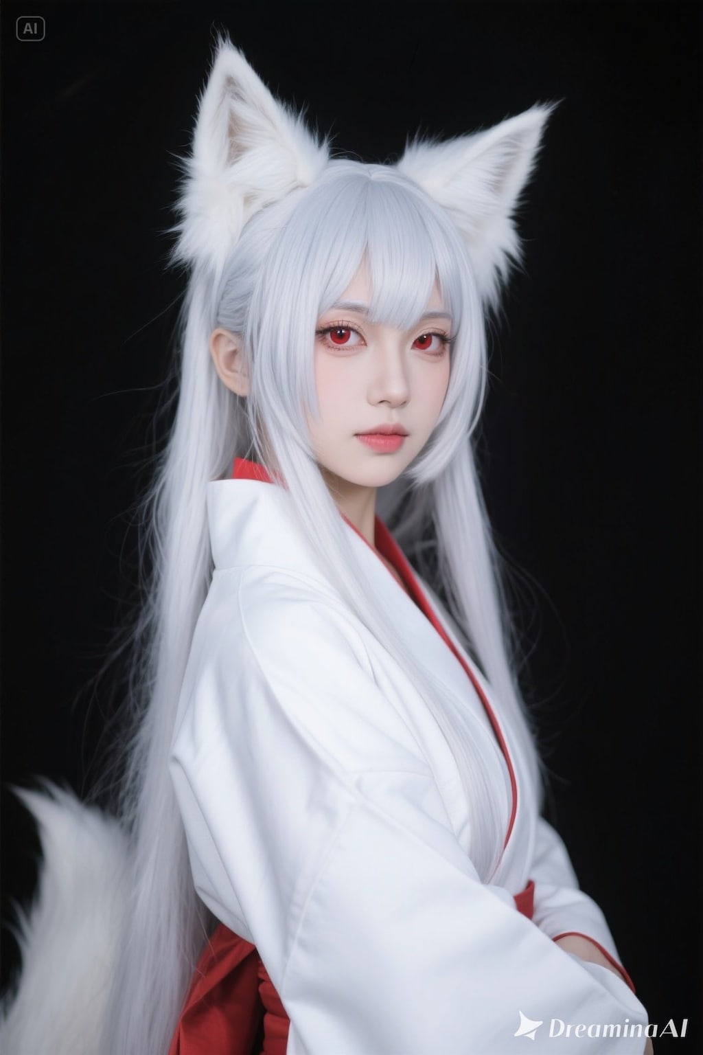 【実写風？】キツネの御神体様