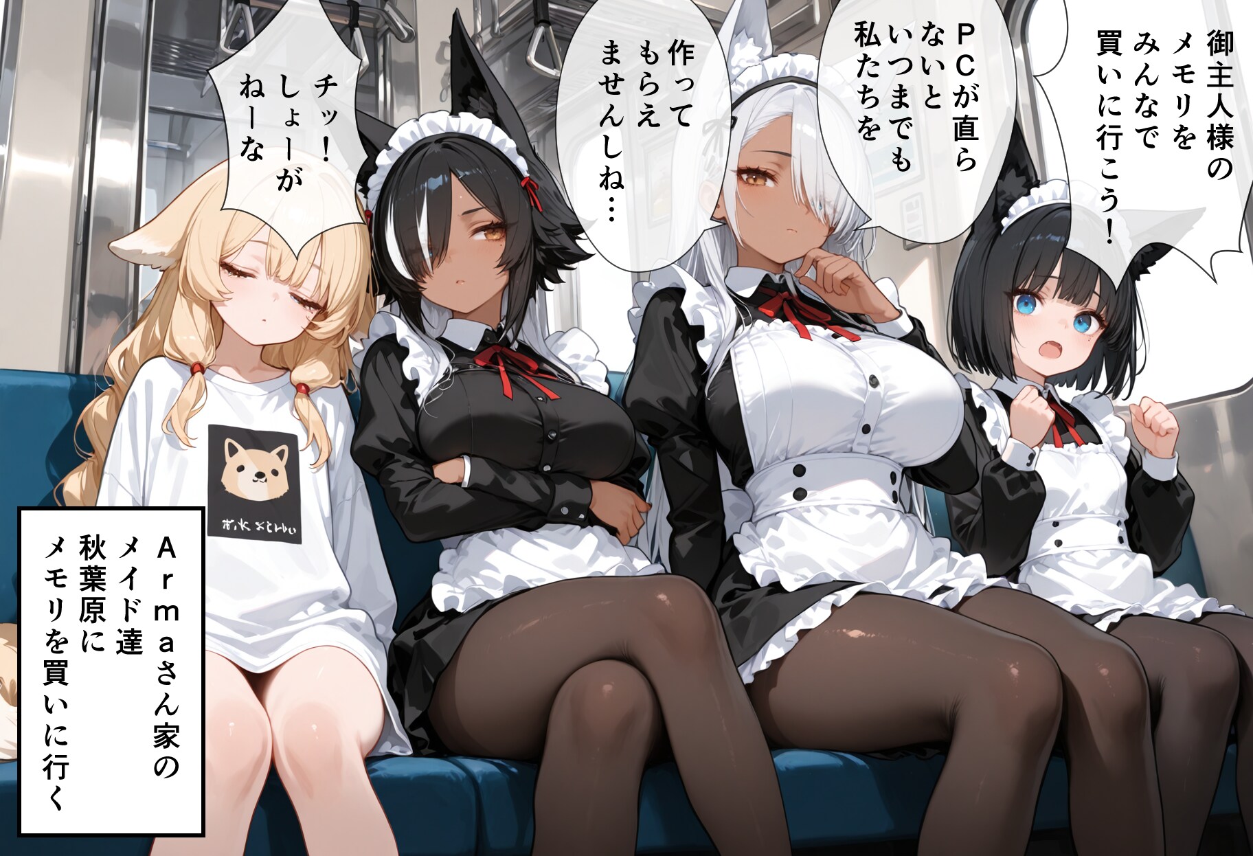Armaさん家のメイド達（秋葉原あるある）