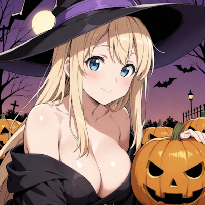 ハロウィンの魔女たち
