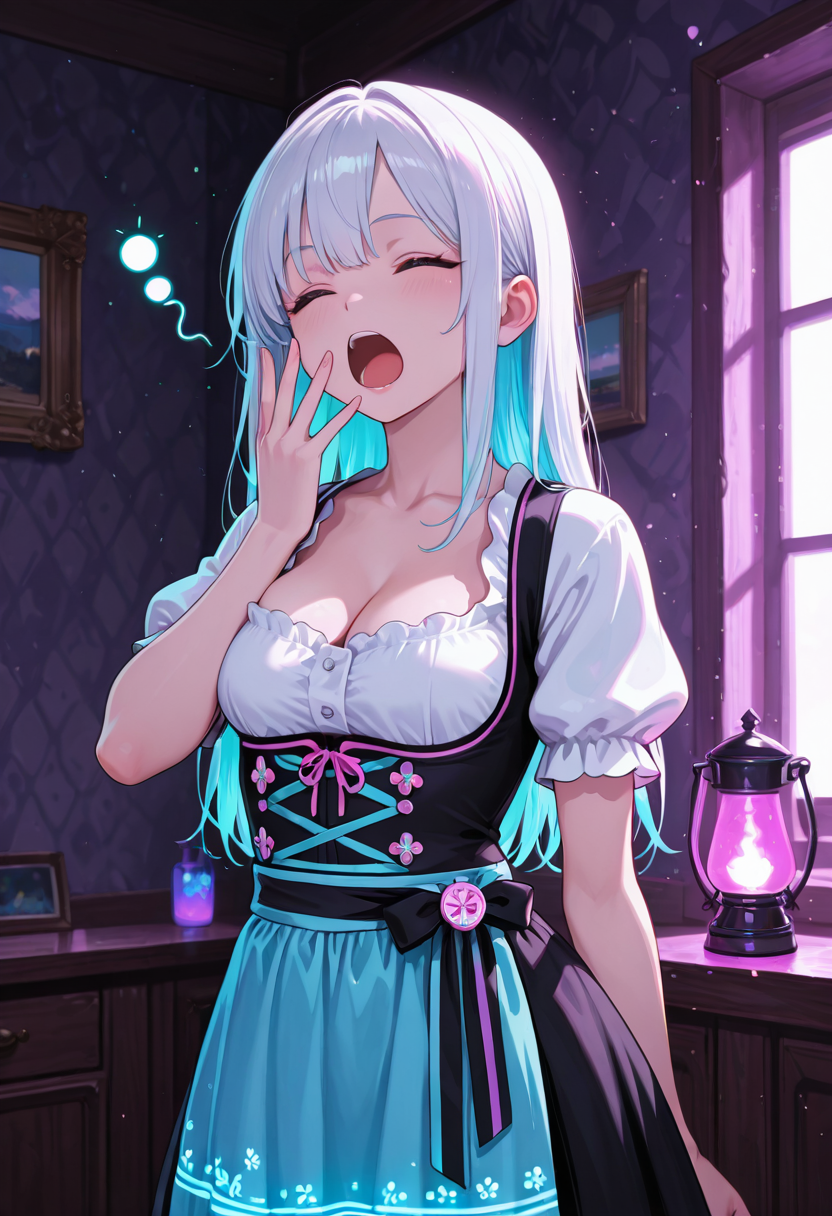 夜更かしの魔法使い