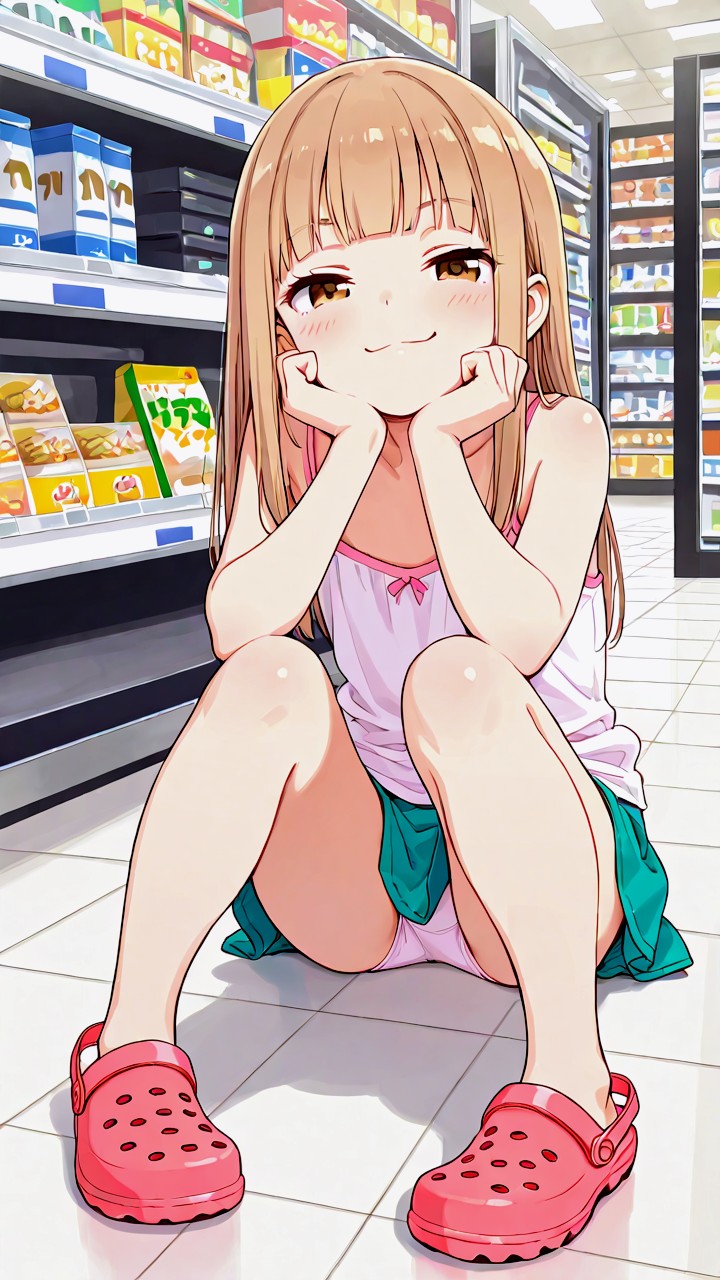 ロリパンチラ07