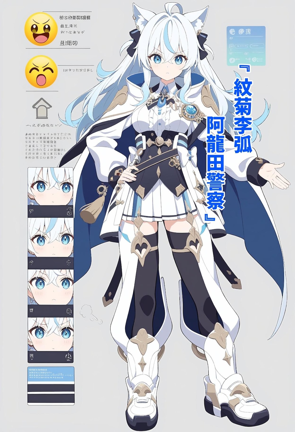 小説『紋菊李弧 阿龍田警察』【ニャンノ世界】