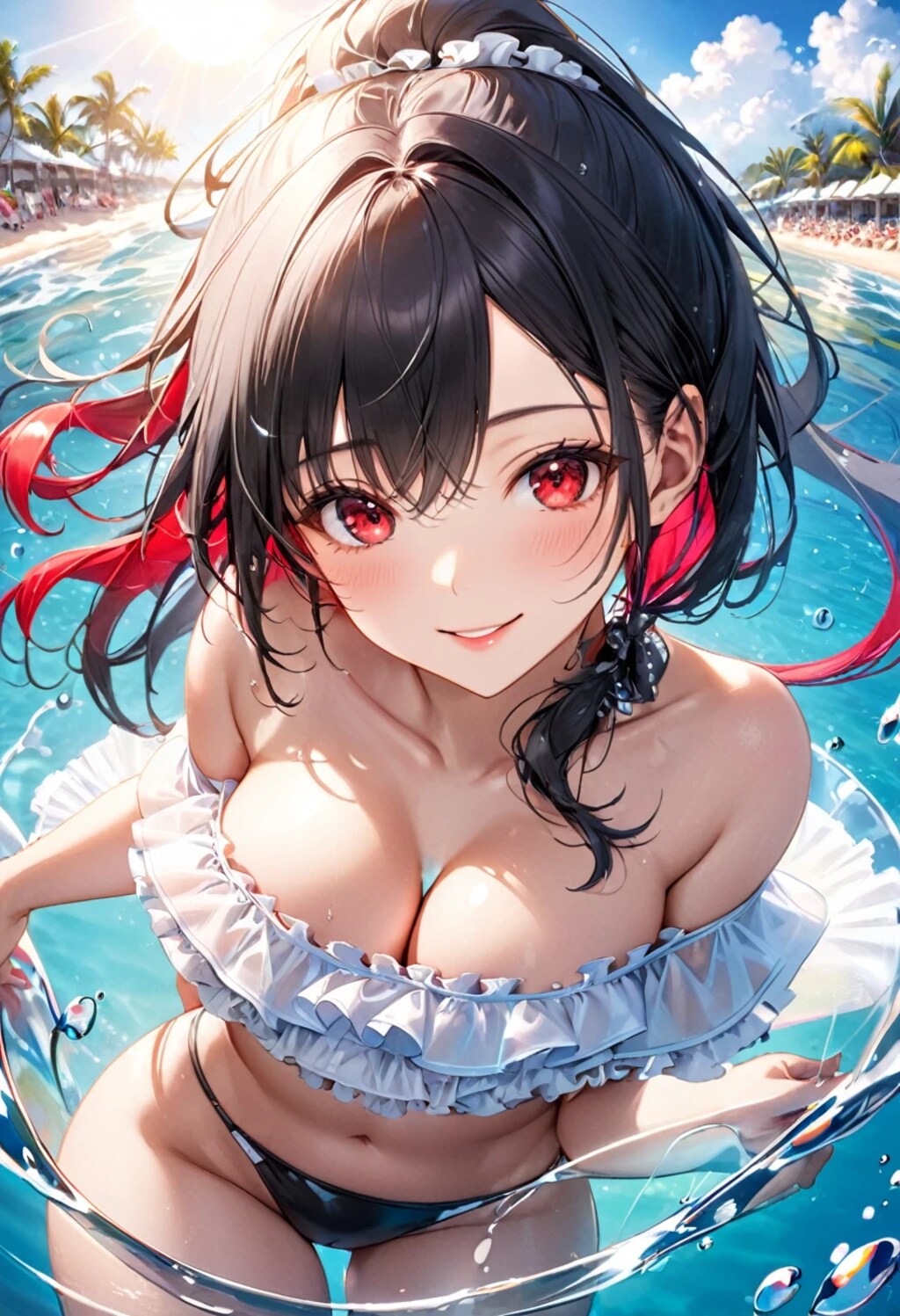 ちちぷい水着コンテスト、夢崎月美