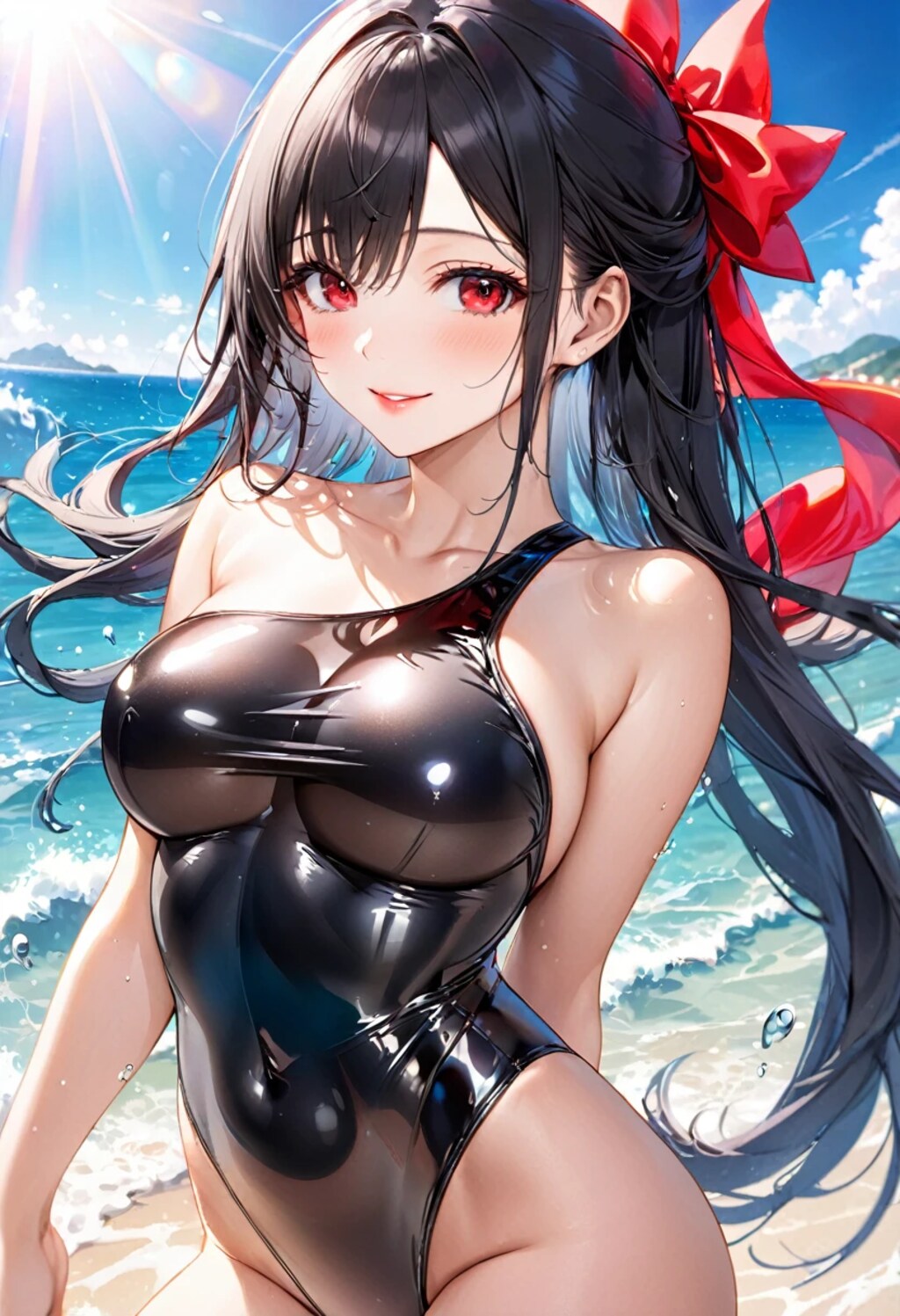 ちちぷい水着コンテスト、夢崎月美