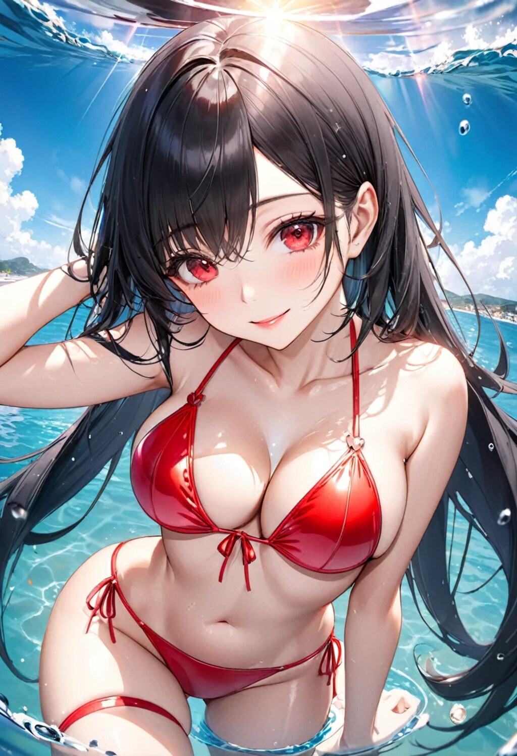 ちちぷい水着コンテスト、夢崎月美