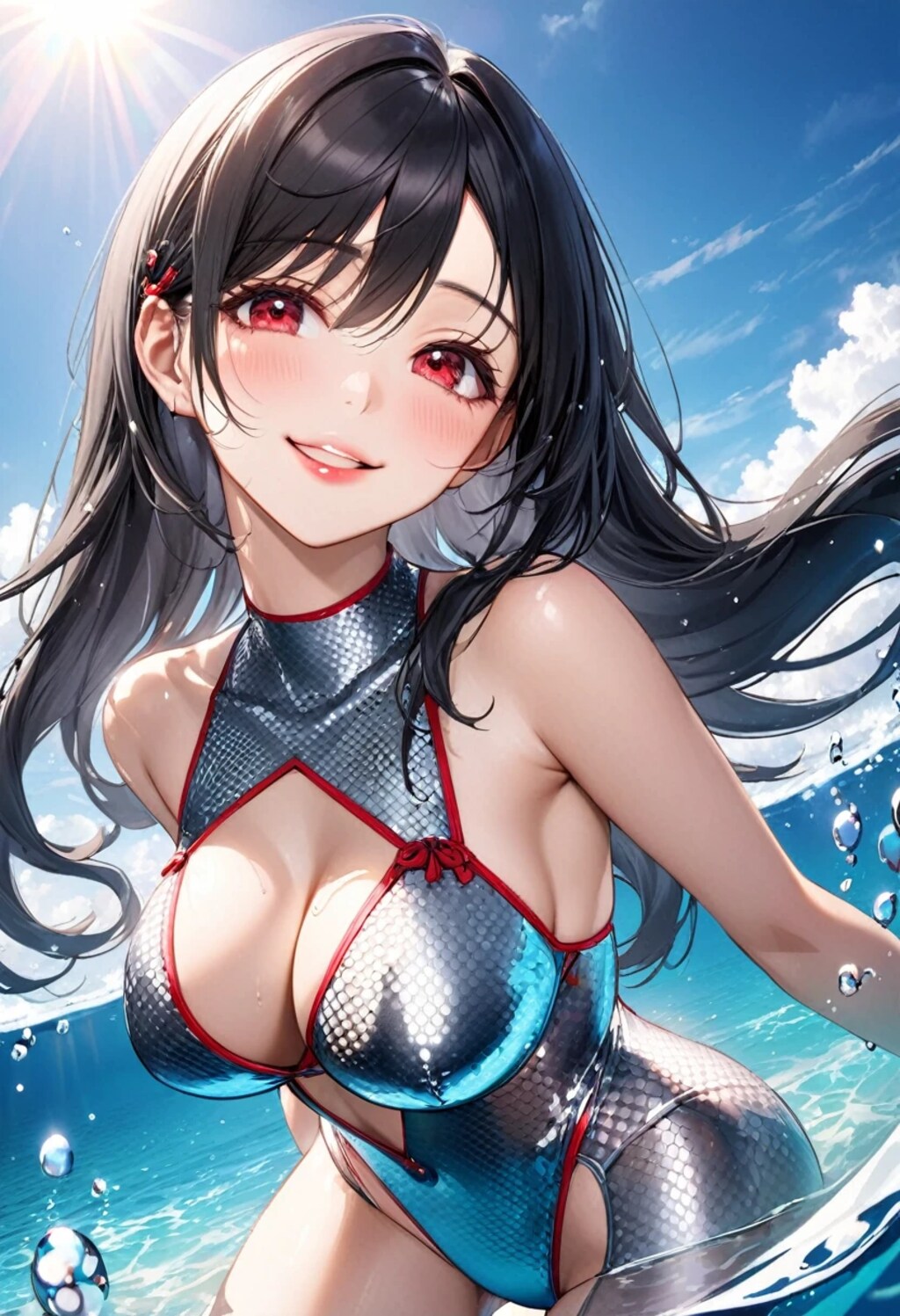 ちちぷい水着コンテスト、夢崎月美