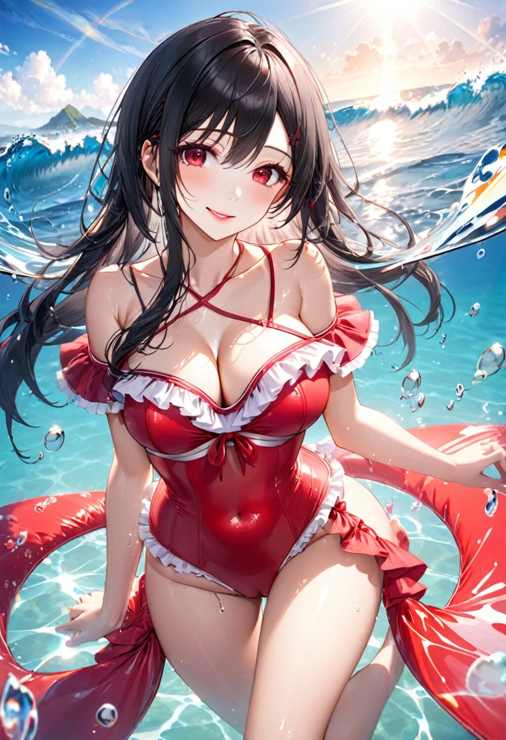 ちちぷい水着コンテスト、夢崎月美