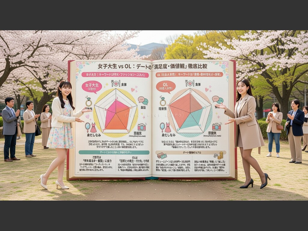 デートの満足度・価値観比較