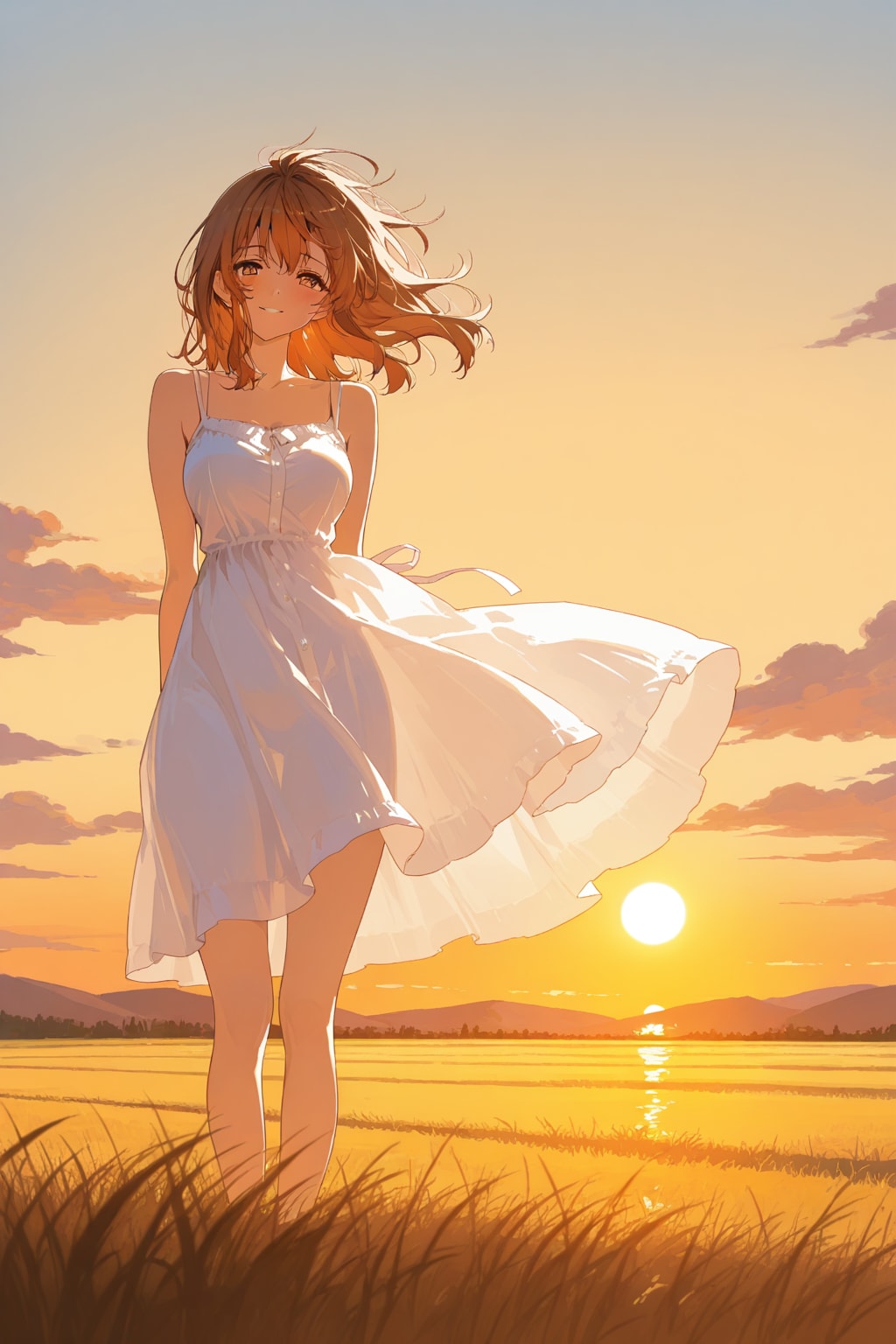 夕暮れサマードレス