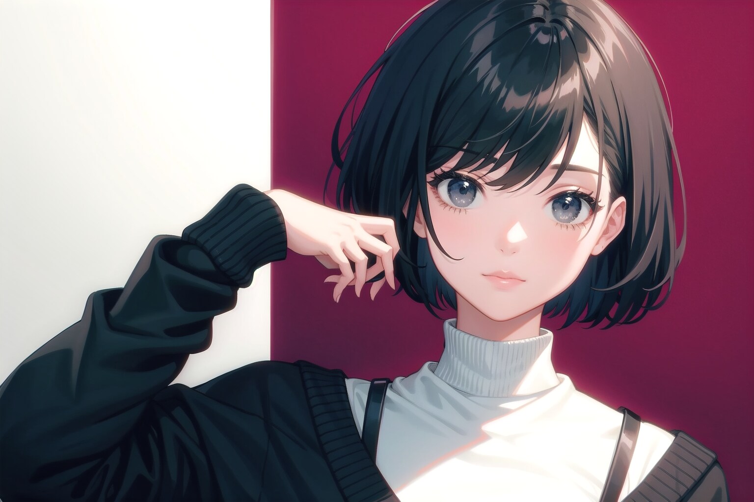 私は君の紅白のボーダーライン、どっちにころぶんだろうね❔