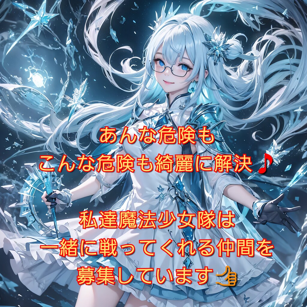 海怖い？大丈夫魔法少女にお任せ✨