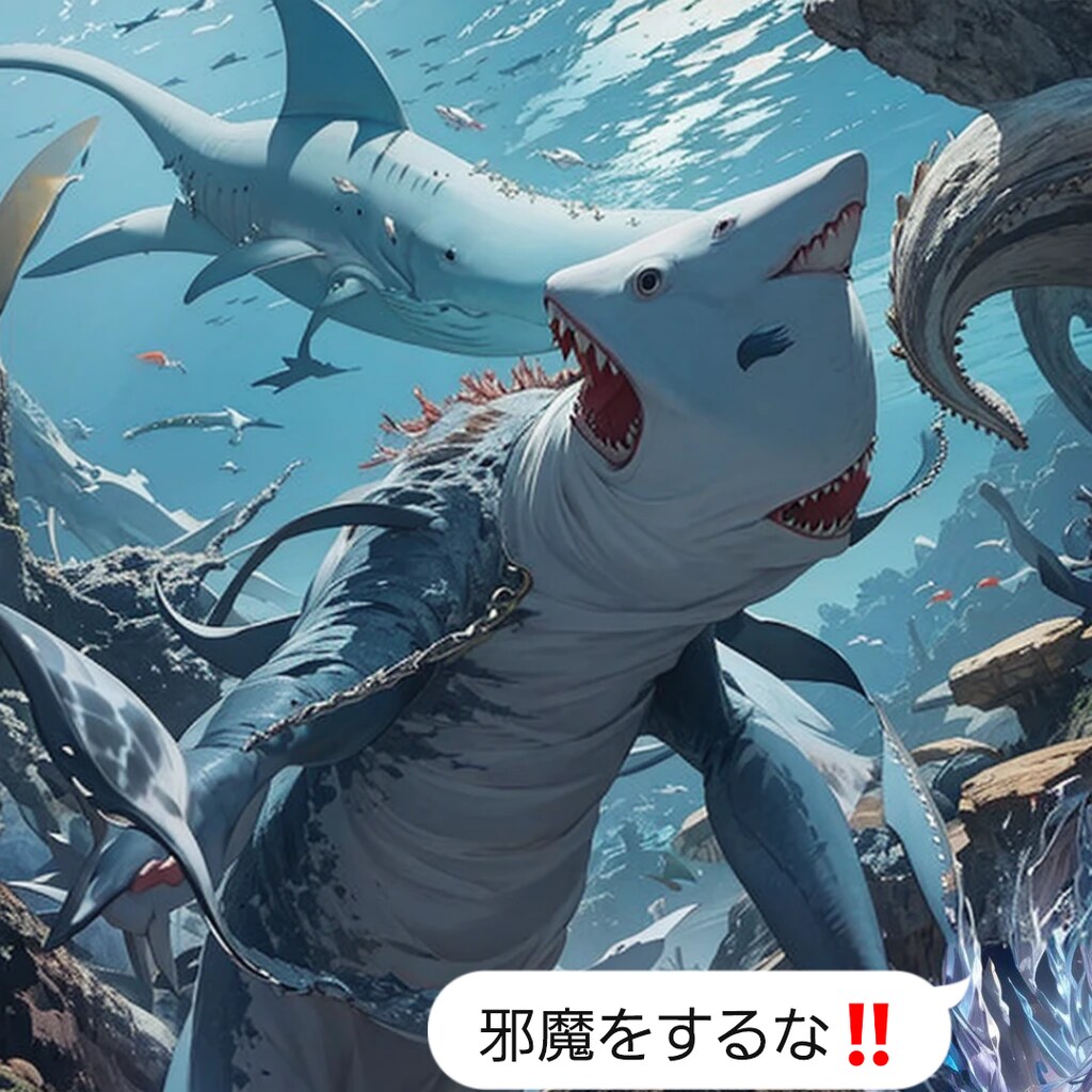海怖い？大丈夫魔法少女にお任せ✨