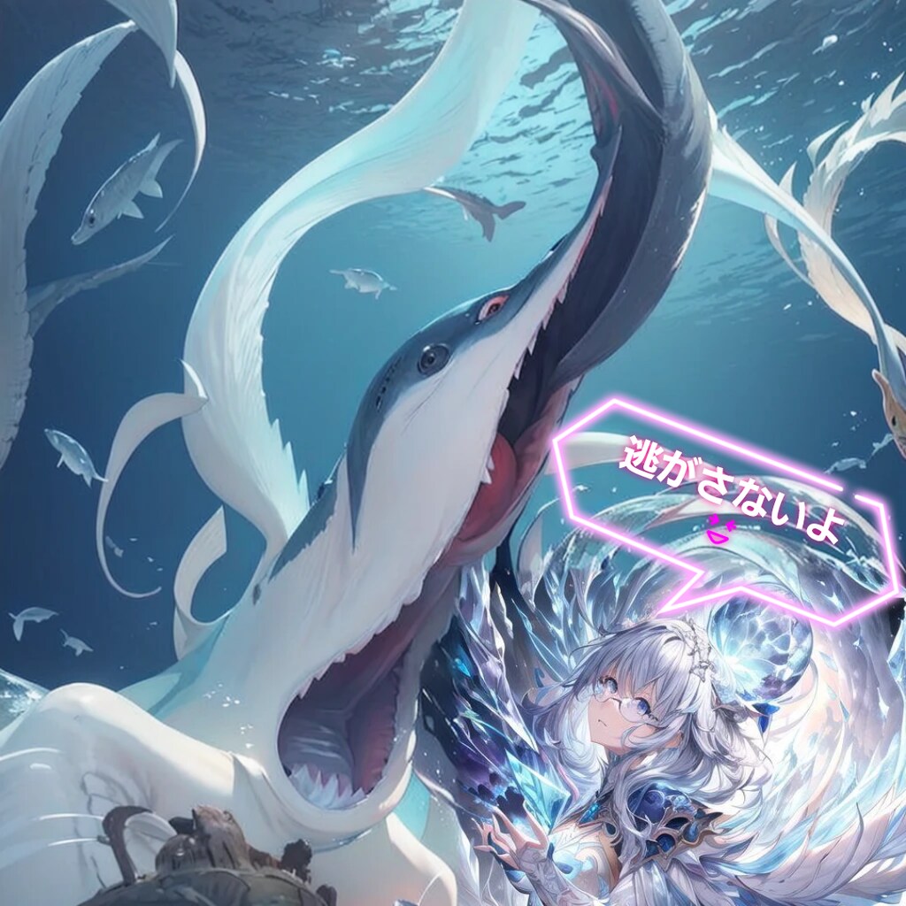 海怖い？大丈夫魔法少女にお任せ✨