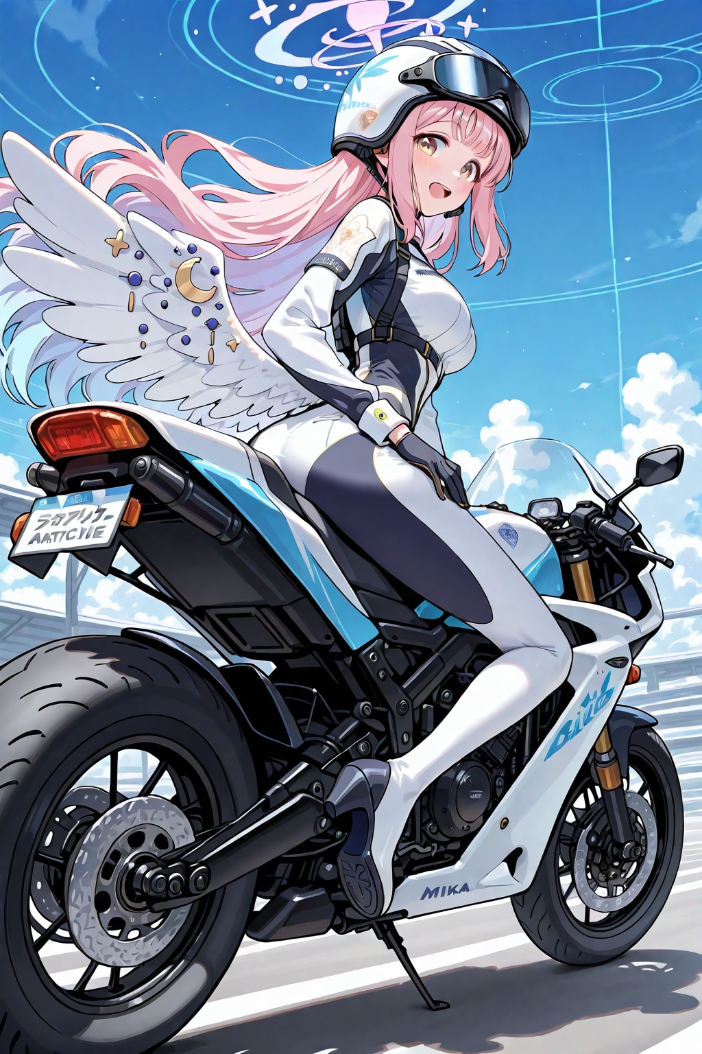 バイクと