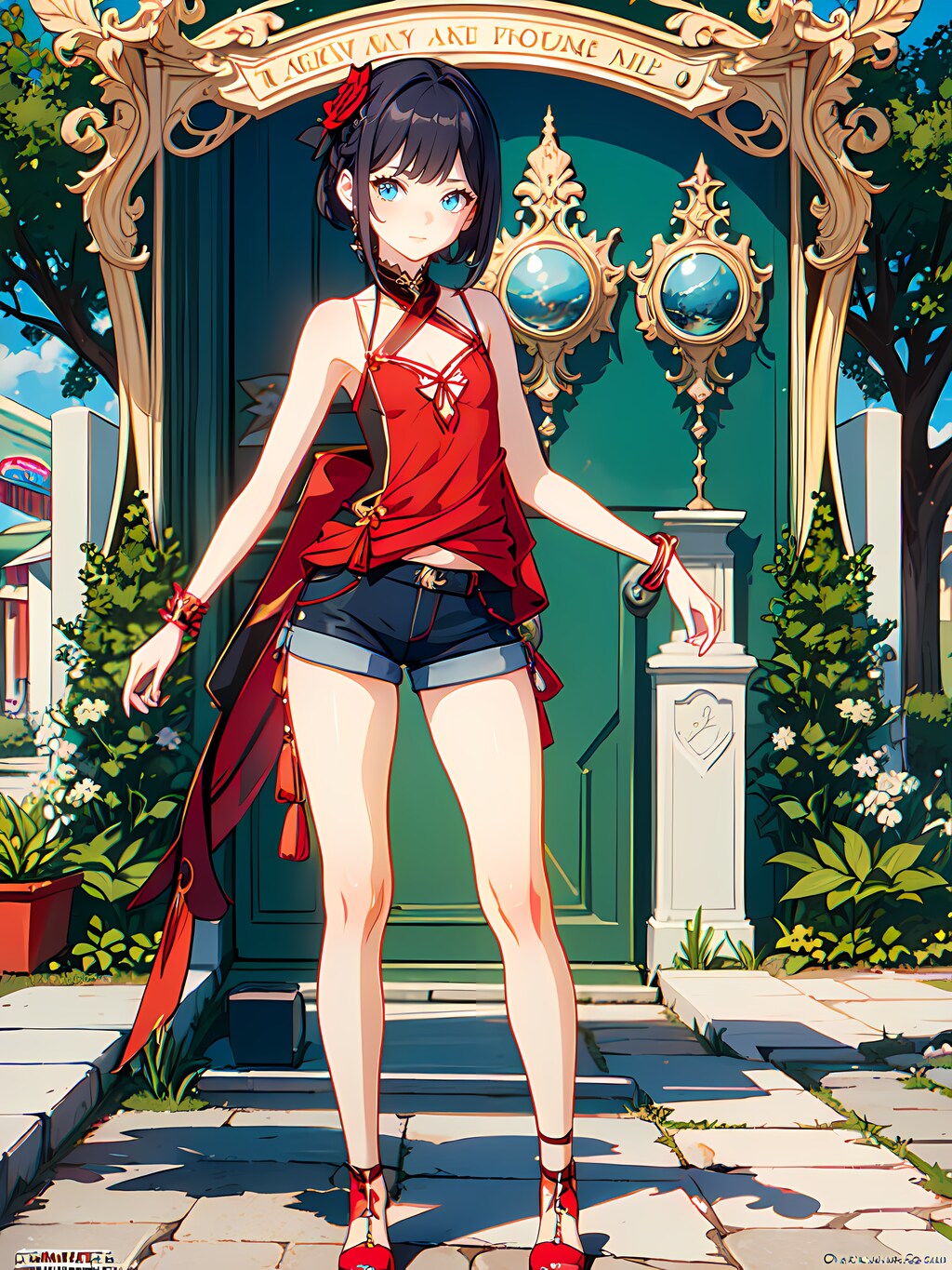 原神風美少女