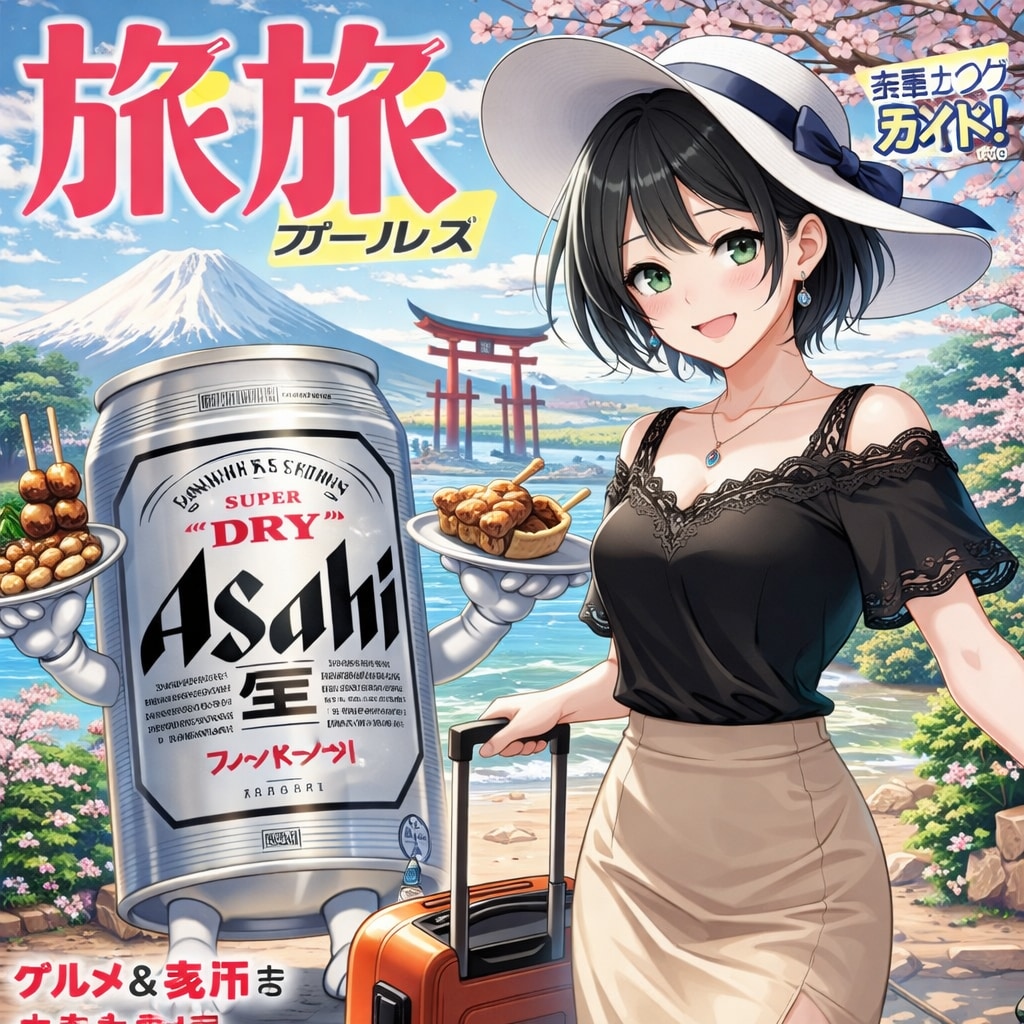 旅行雑誌の藍音ちゃん