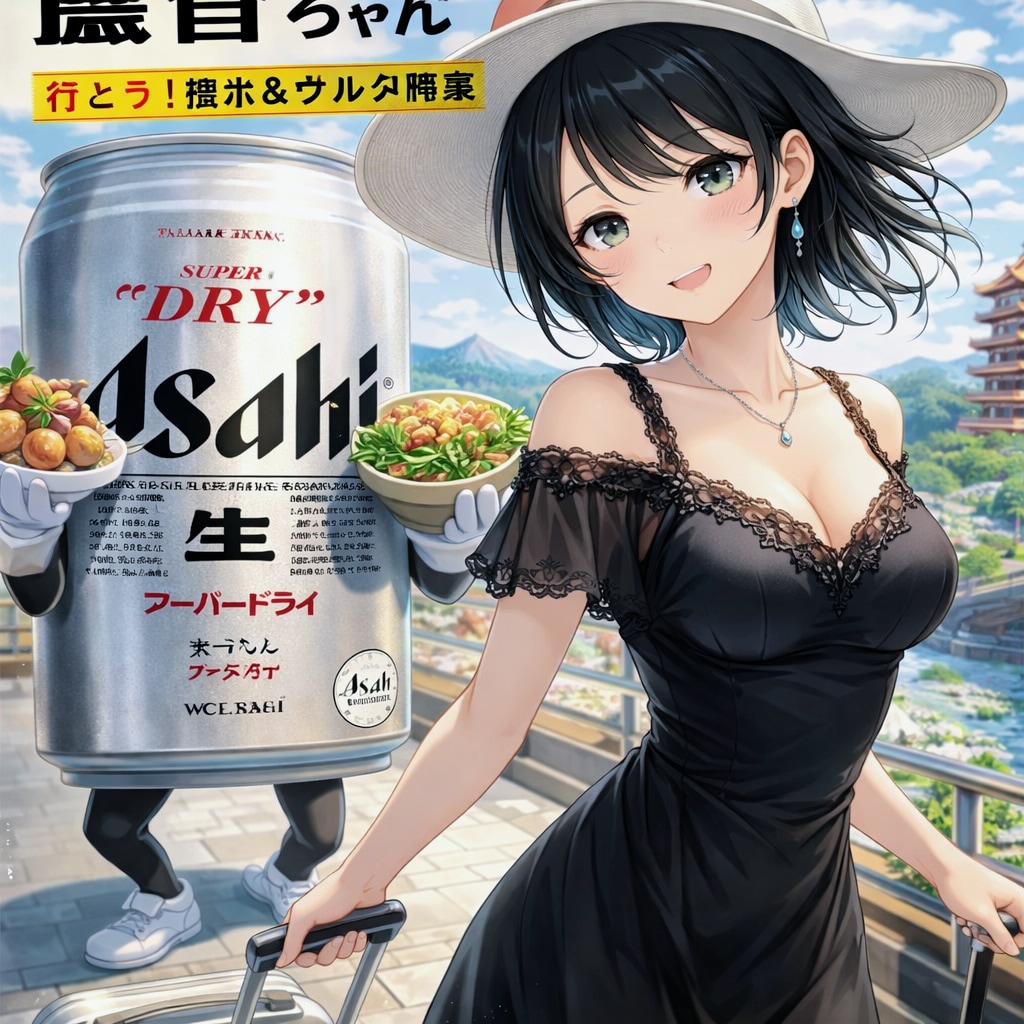 旅行雑誌の藍音ちゃん