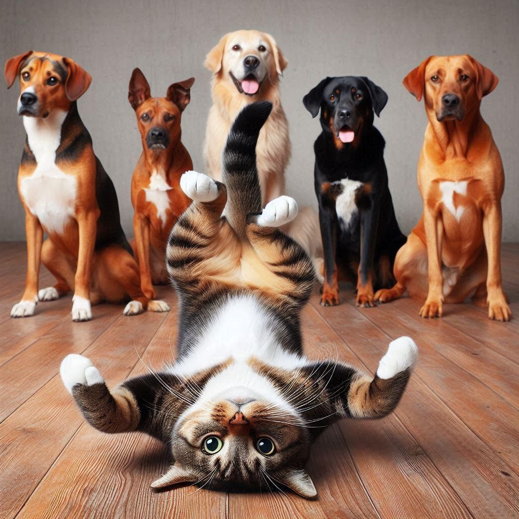 犬の中の王（猫）