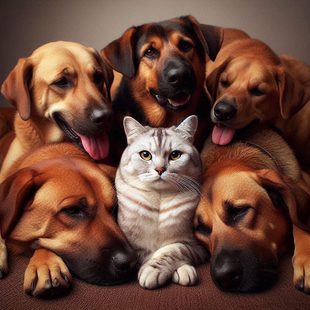 犬の中の王（猫）