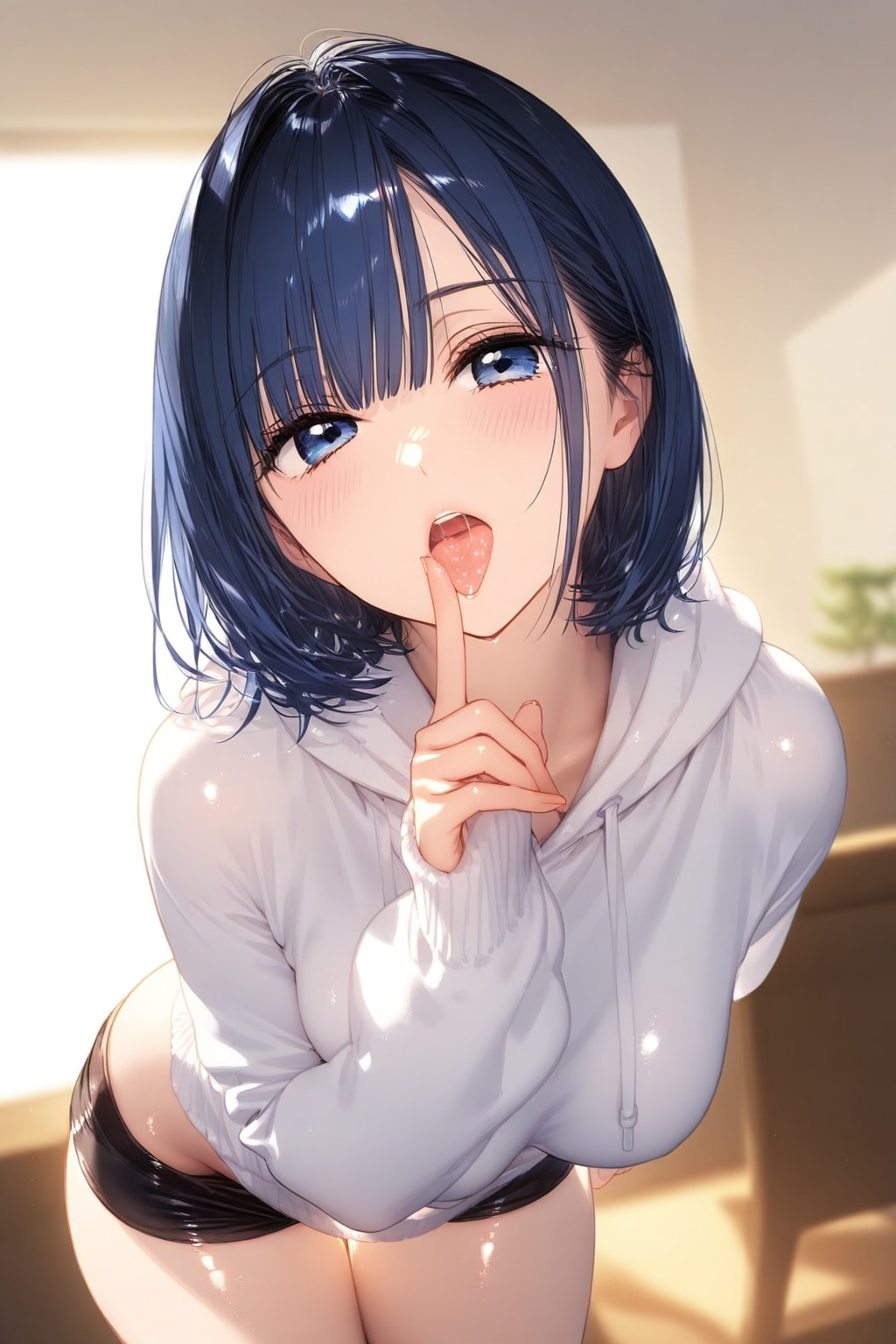 指舐め：WAVEちゃん