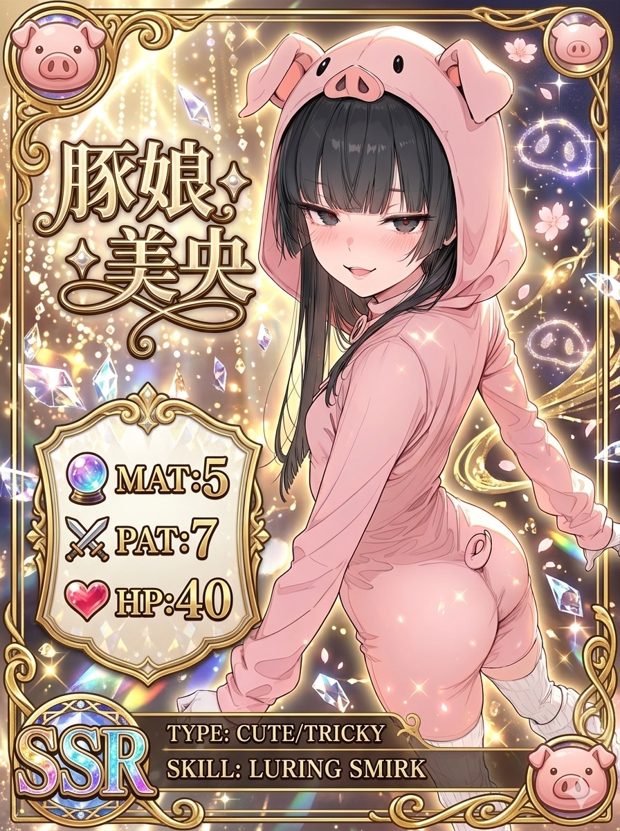 SSR✨豚娘美央