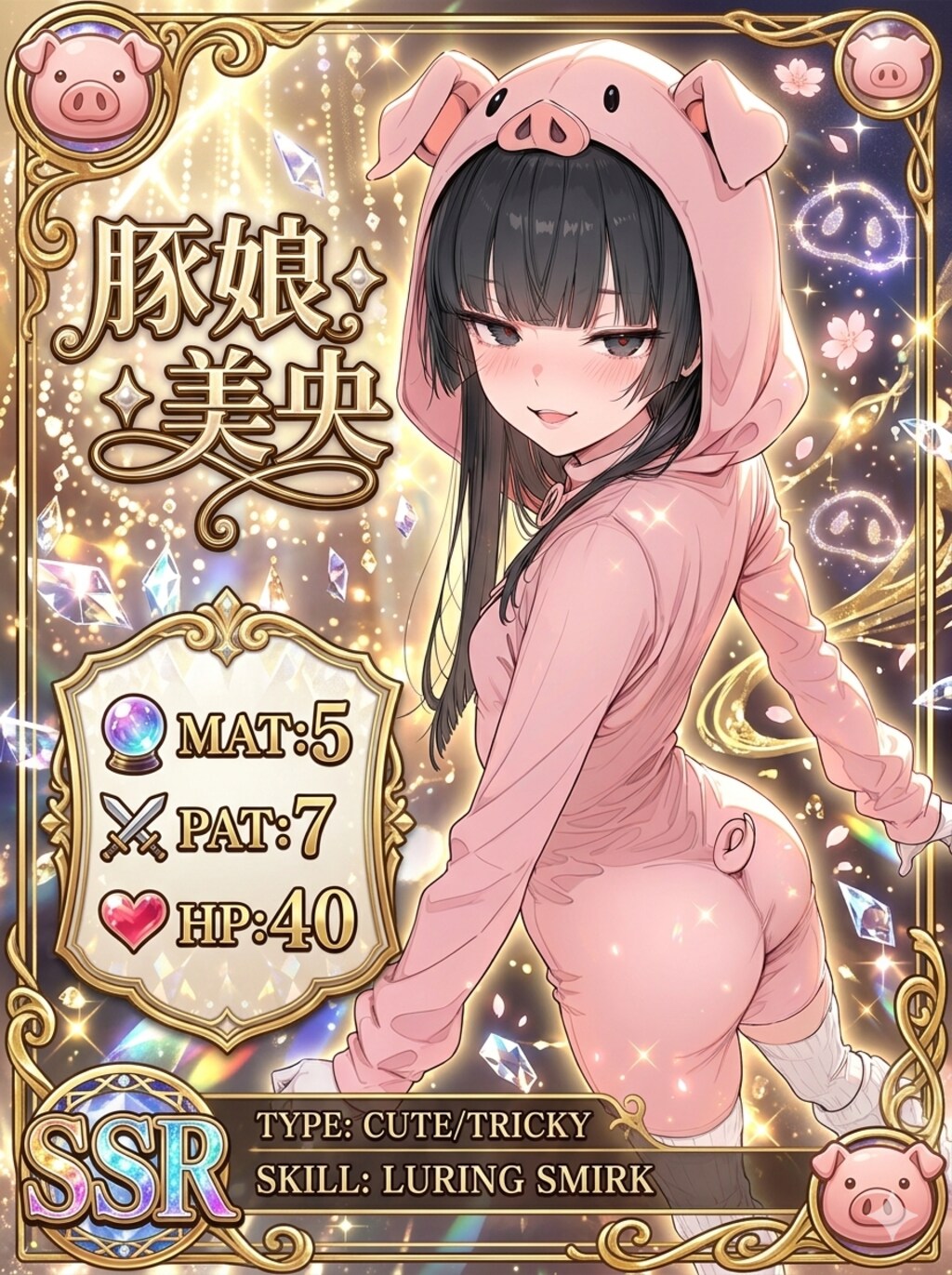 SSR✨豚娘美央