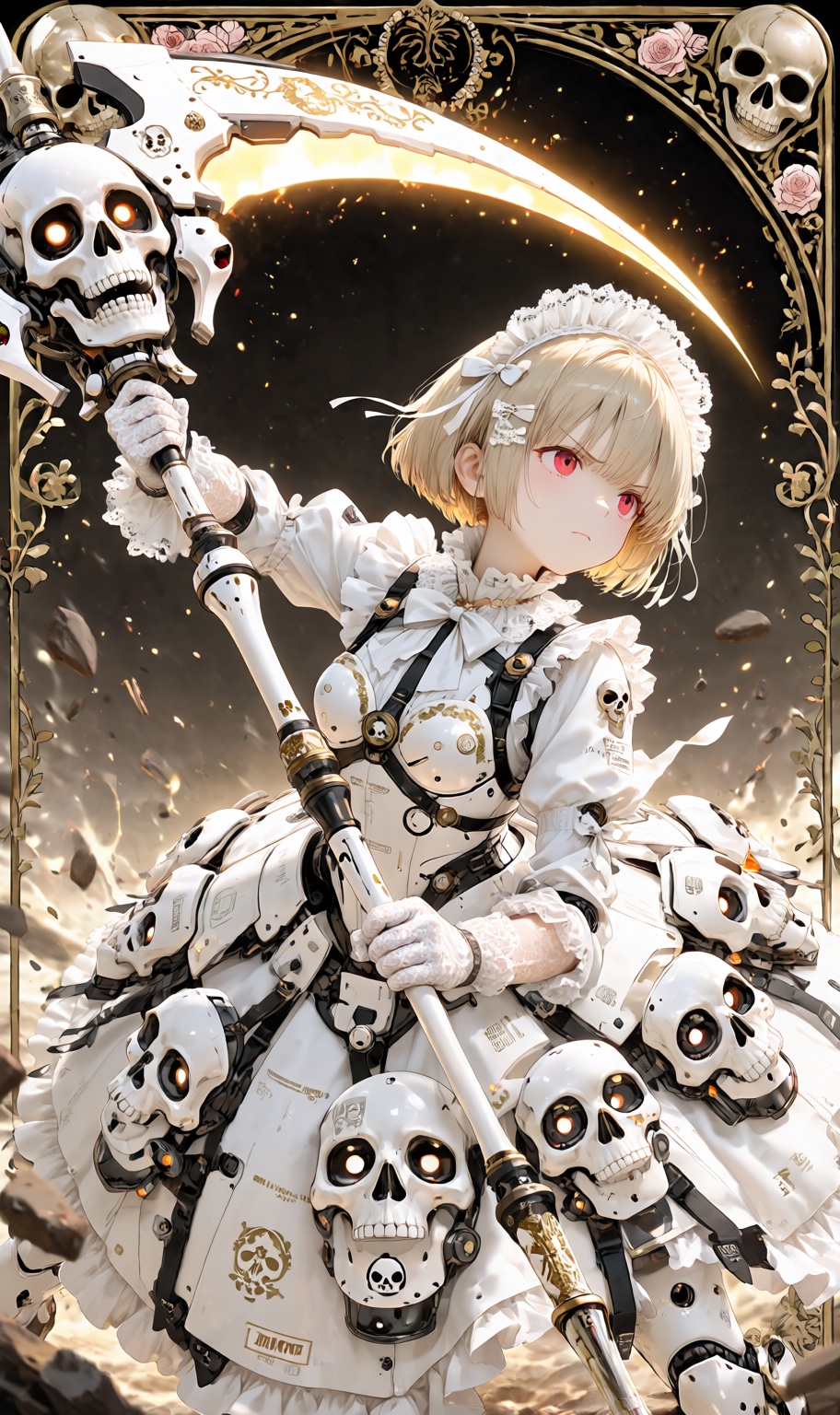 Scull-Armored Maid