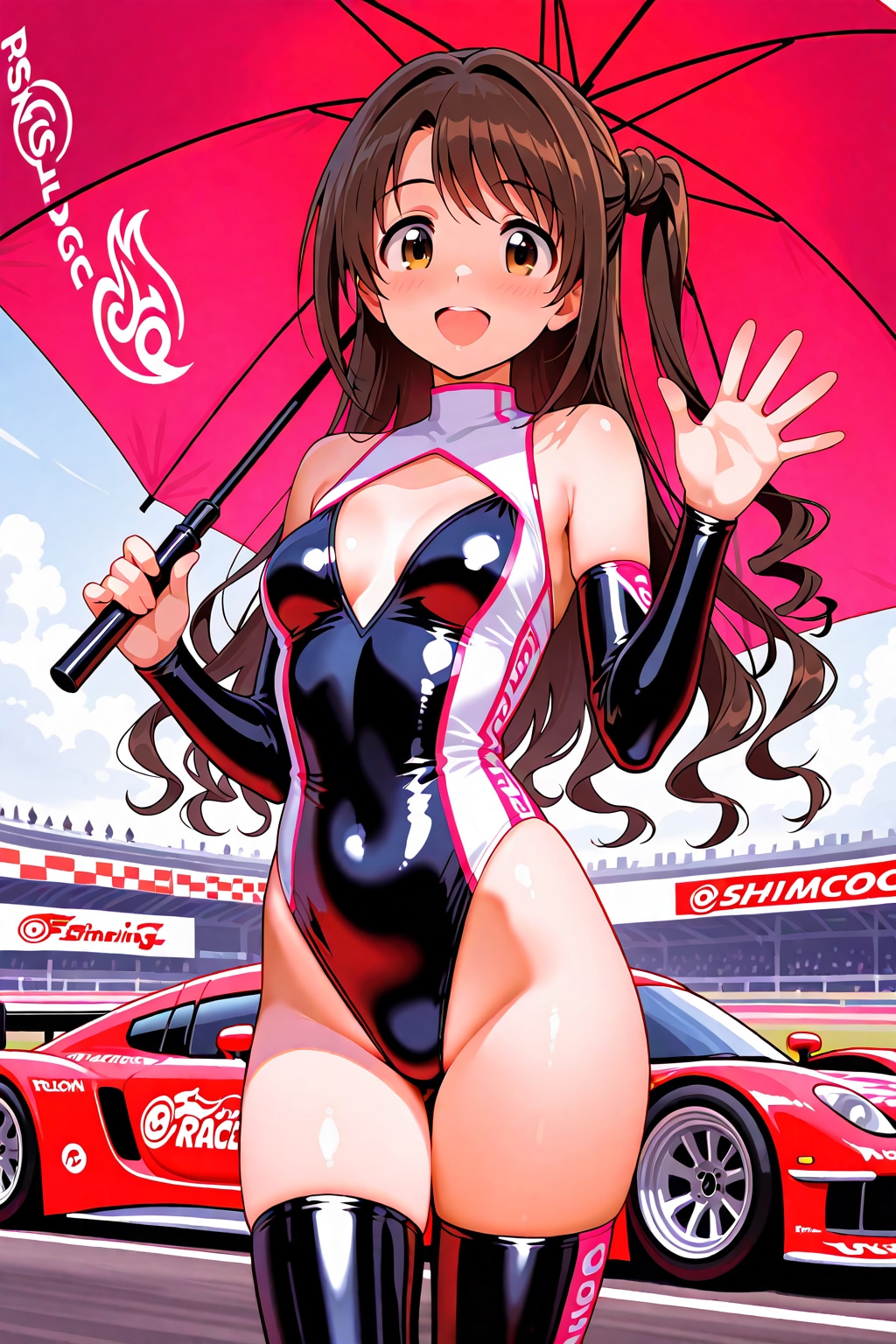 しまむーレースクイーン♪