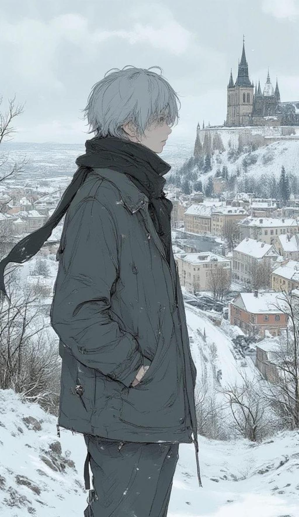 【SeaArt画像生成】プラハ旅行が10倍楽しくなる！20代メンズの季節別おしゃれコーデ3選とプロンプト全公開