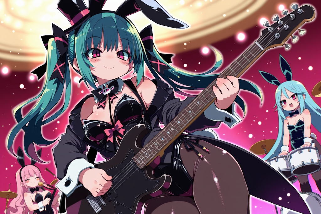 バニーガール♪バンド③♪（QILIN版）