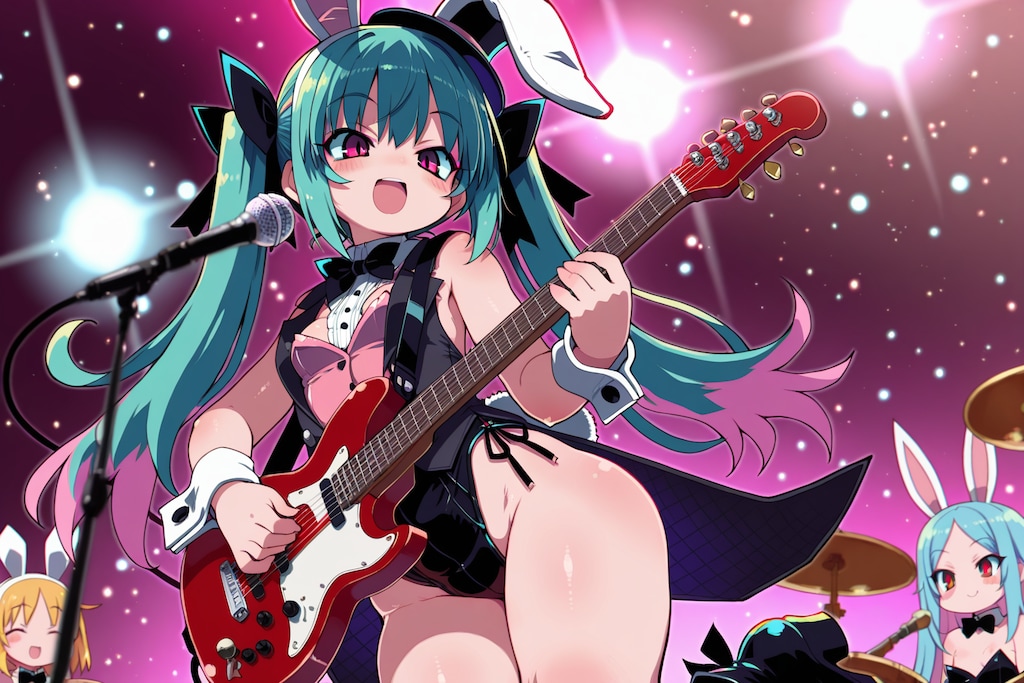 バニーガール♪バンド③♪（QILIN版）