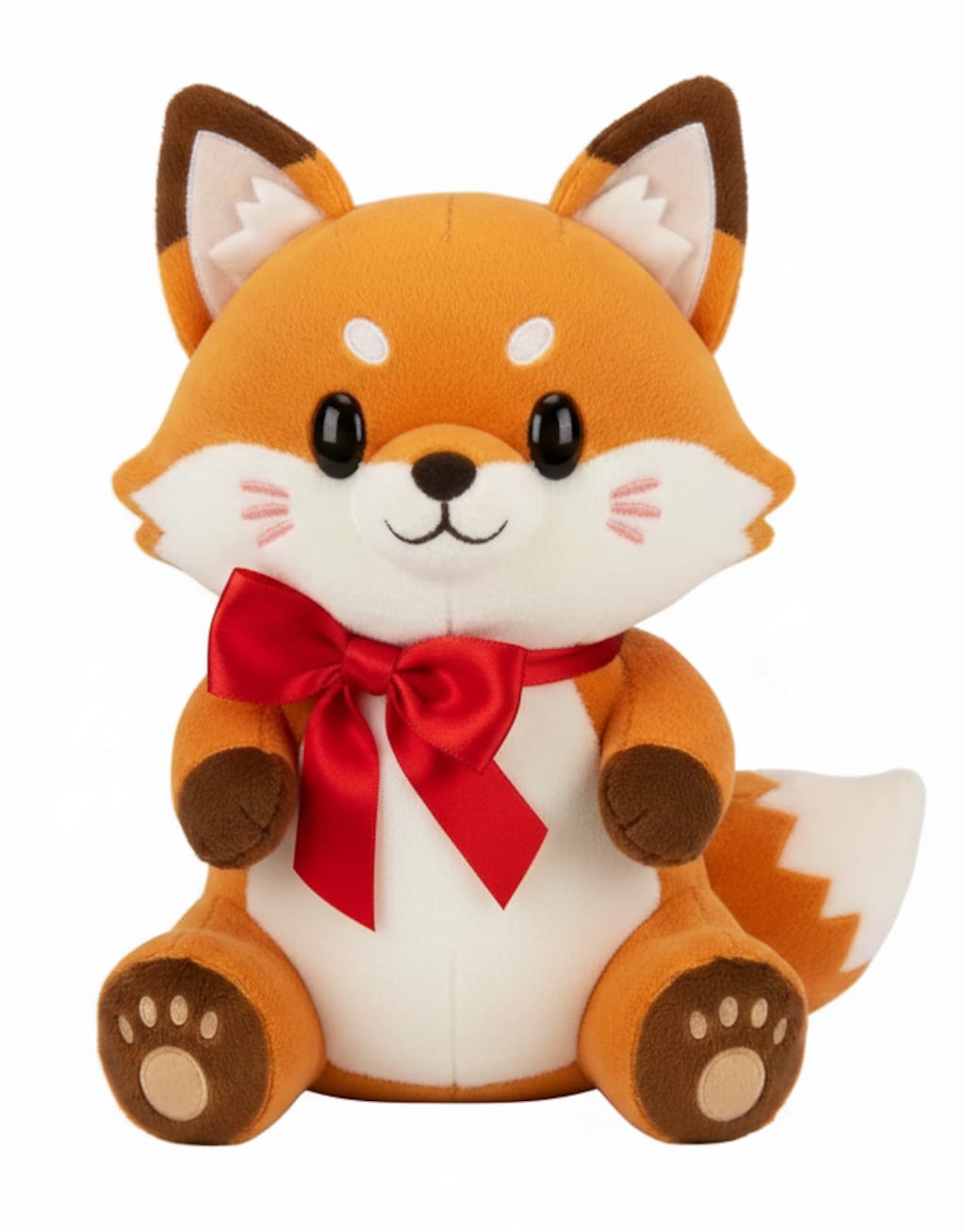 白狐さんに貰った🦊のぬいぐるみ