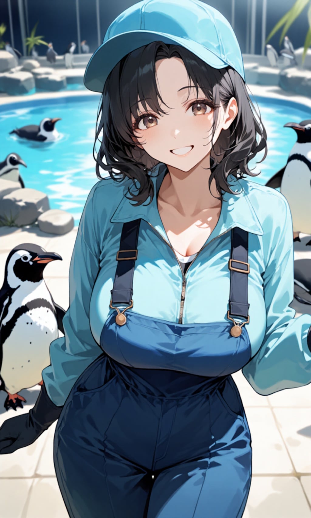 飼育員のお姉さん